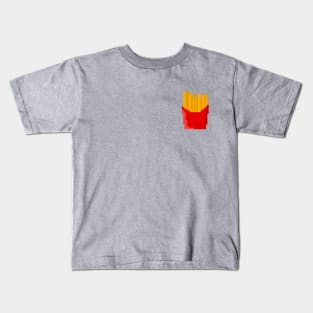 Fries - Pixelart Design Kids T-Shirt